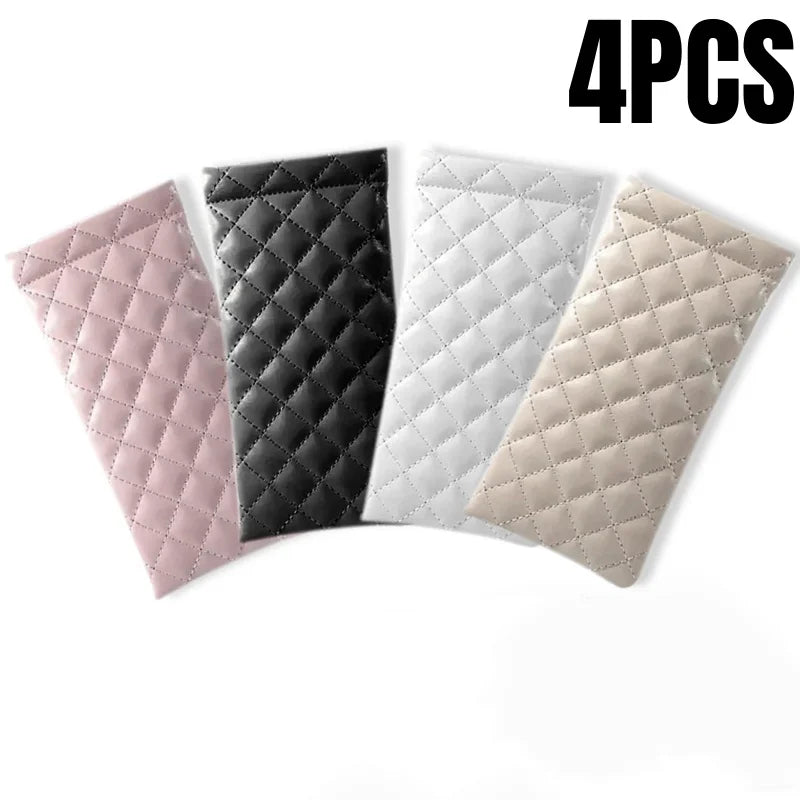Soft PU Leather Eyeglasses Case Portable Sunglasses Pouch Organizer