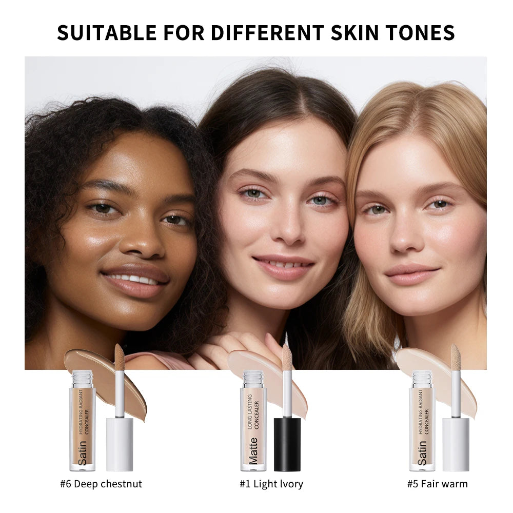 Long Lasting Full Coverage Liquid Matte Concealer Makeup - 5