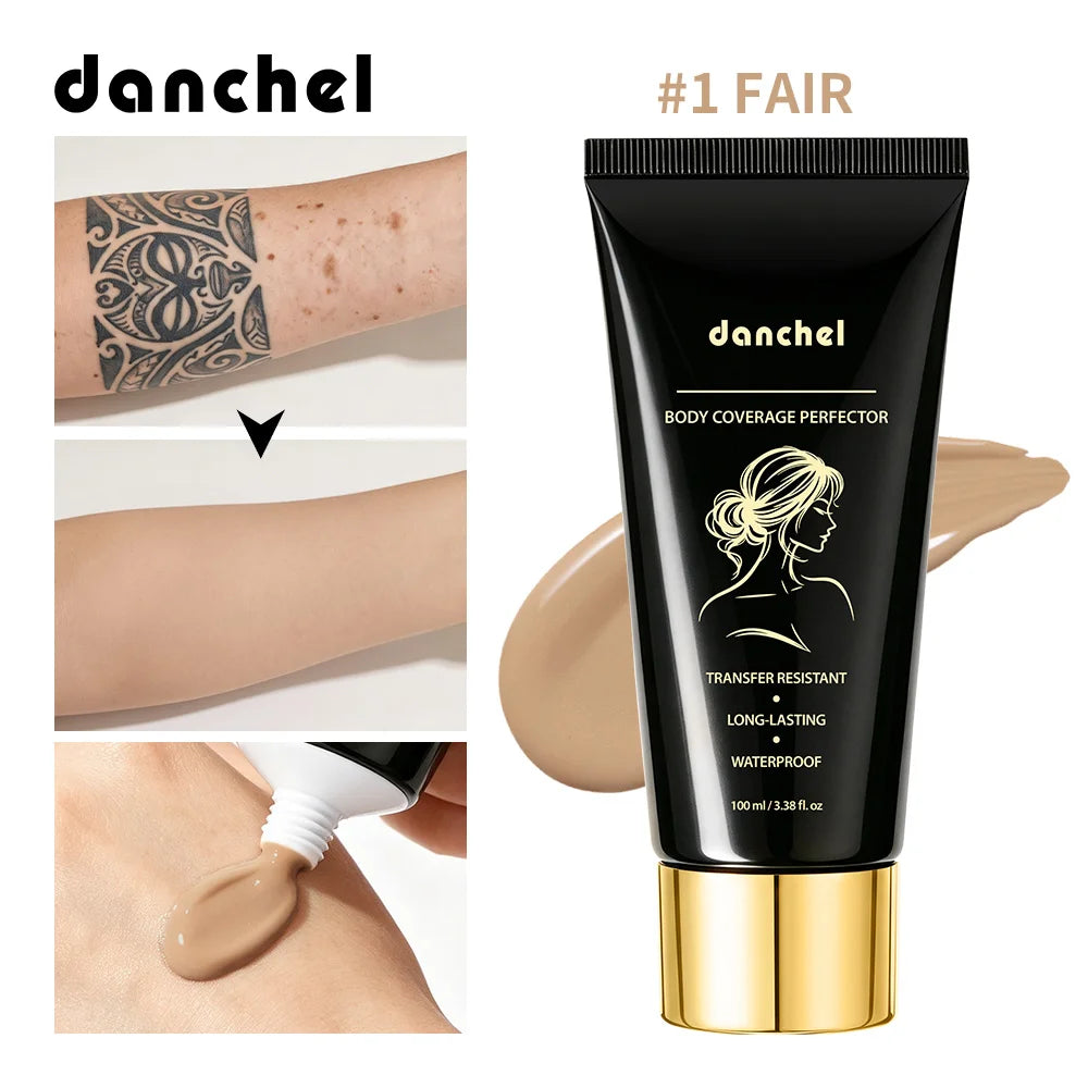 Waterproof Body Concealer Tattoo and Scar Cover Up Cream