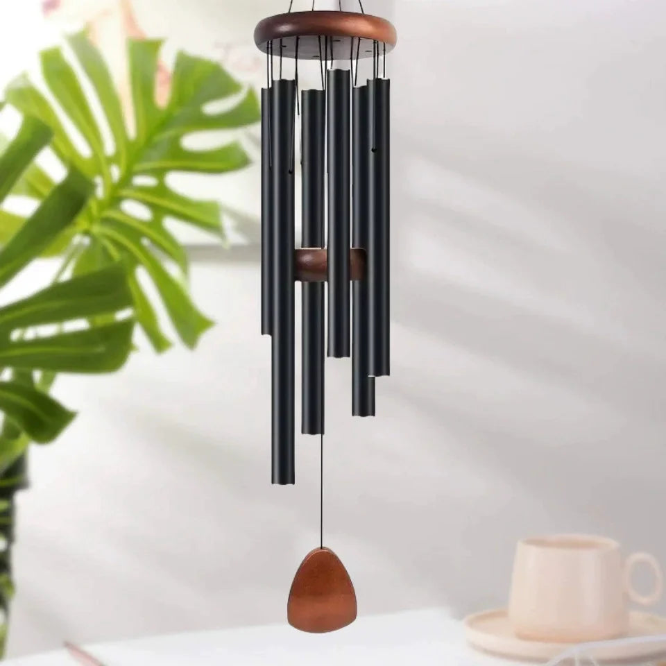 Retro Metal Wind Chime Aluminum Tube Outdoor Garden Home Decor Bell