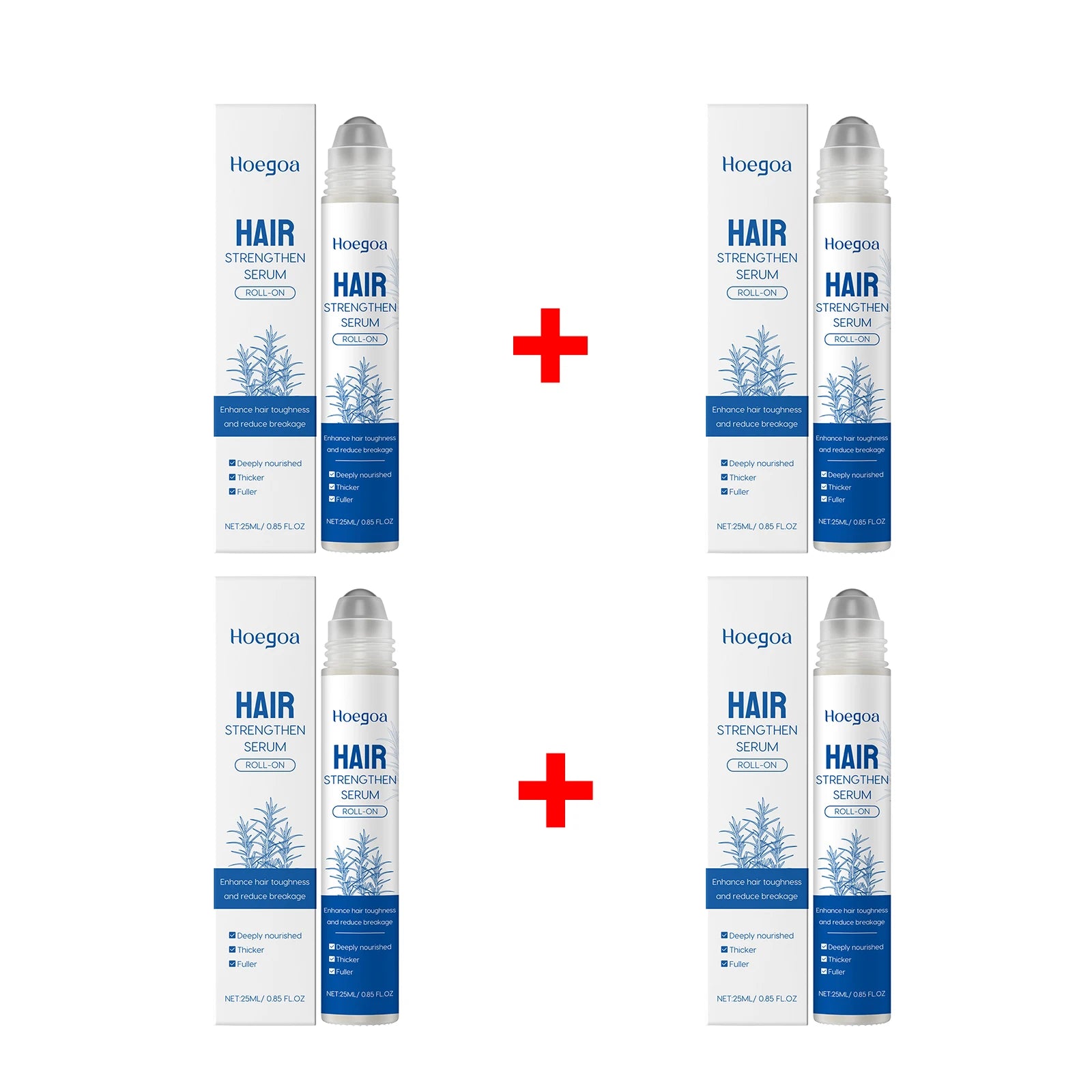 Rosemary Hair Growth Serum Roll On Anti Hair Loss Care Oil - 13