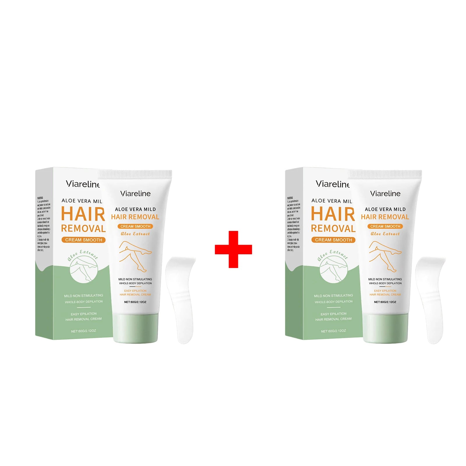 Aloe Vera Hair Removal Cream Painless Depilatory Cream for Smooth Skin - 15