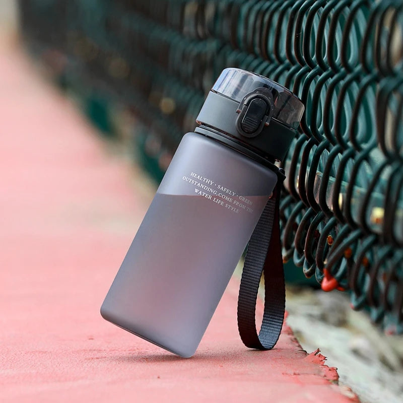 400ml Leak Proof Sports Water Bottle BPA Free Portable Fitness Jug - 9