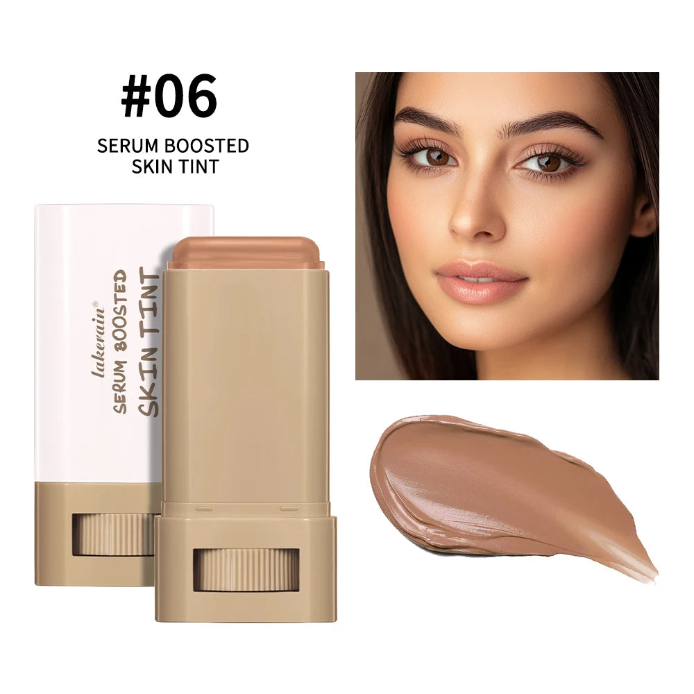 Serum Boosted Skin Tint Foundation Stick Balm Smooth Concealer Makeup - 31