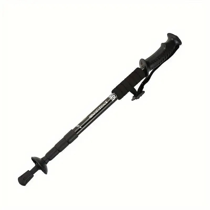 Ultralight Foldable Hiking Trekking Pole Adjustable Mountaineering Stick - 14