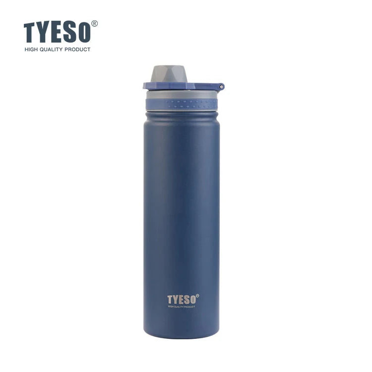 TYESO Stainless Steel Vacuum Insulated Water Bottle Travel Flask