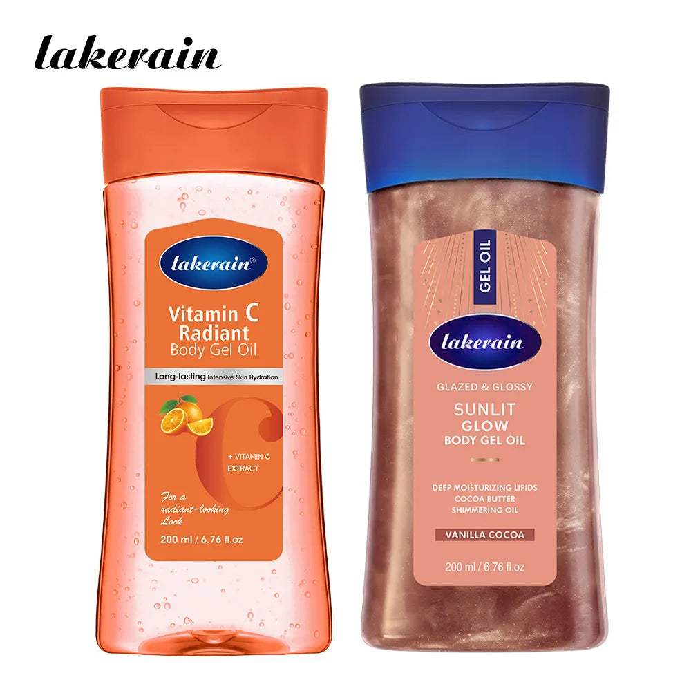 Turmeric Cocoa Glow Body Gel Oil Skin Moisturizer Treatment