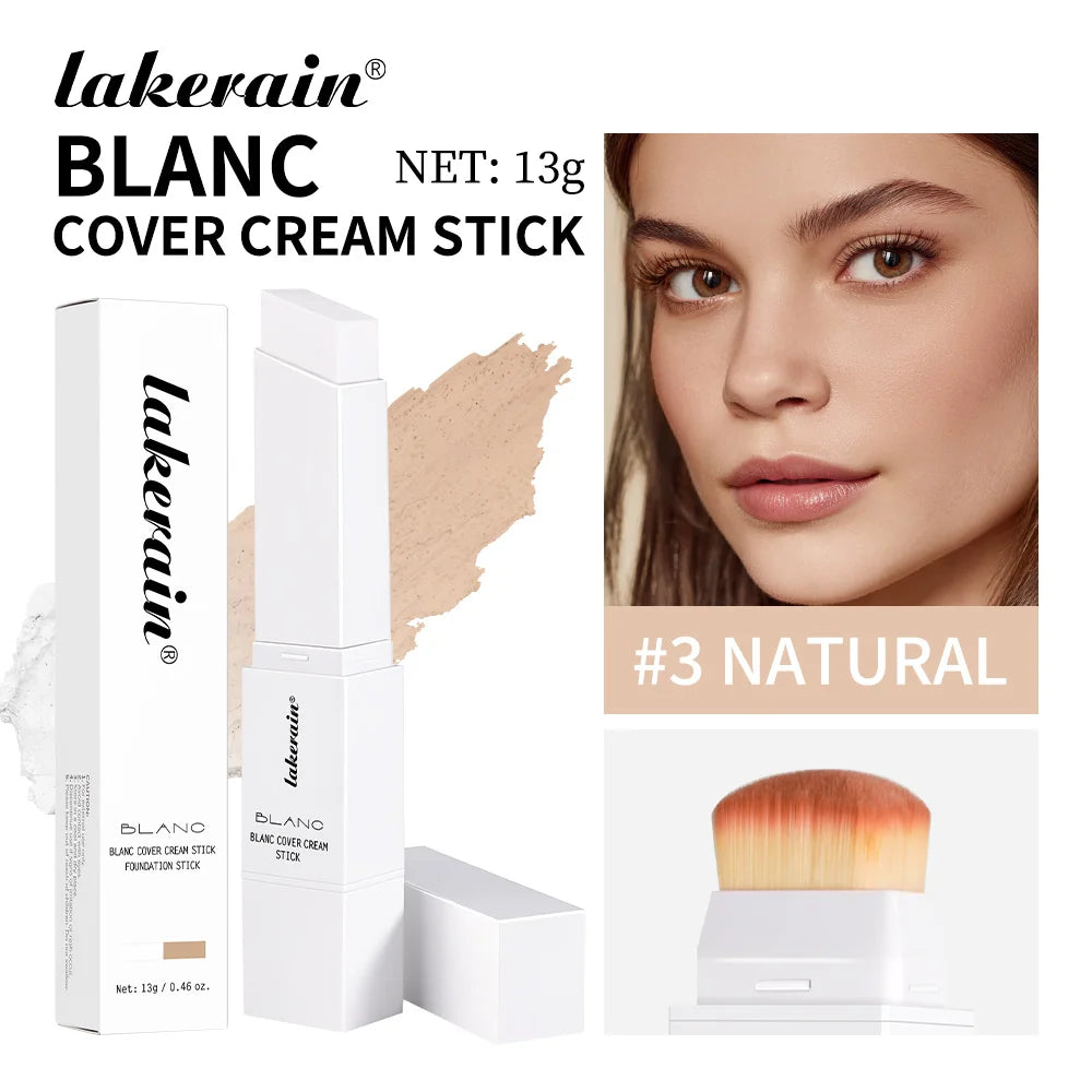 Lakerain Color Changing Foundation Stick Dual-Ended Concealer Makeup