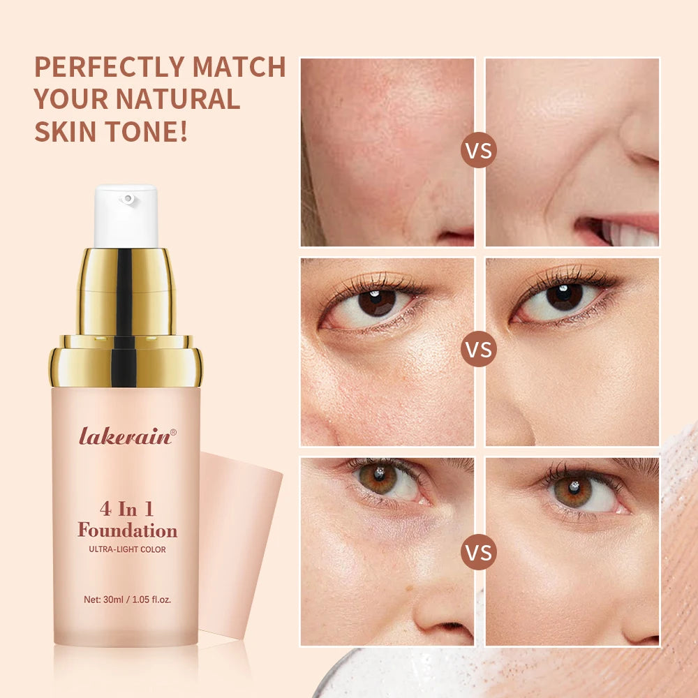 Color Changing Foundation SPF 30 Moisturizing Makeup Base