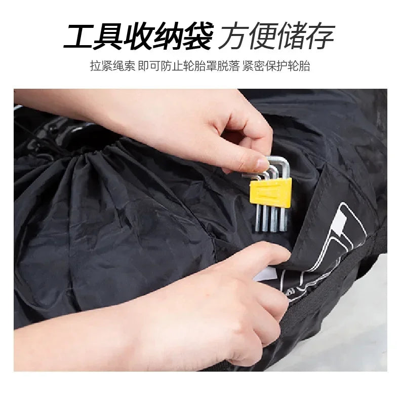 Universal Car Spare Tire Cover Waterproof Dustproof Storage Protector - 15