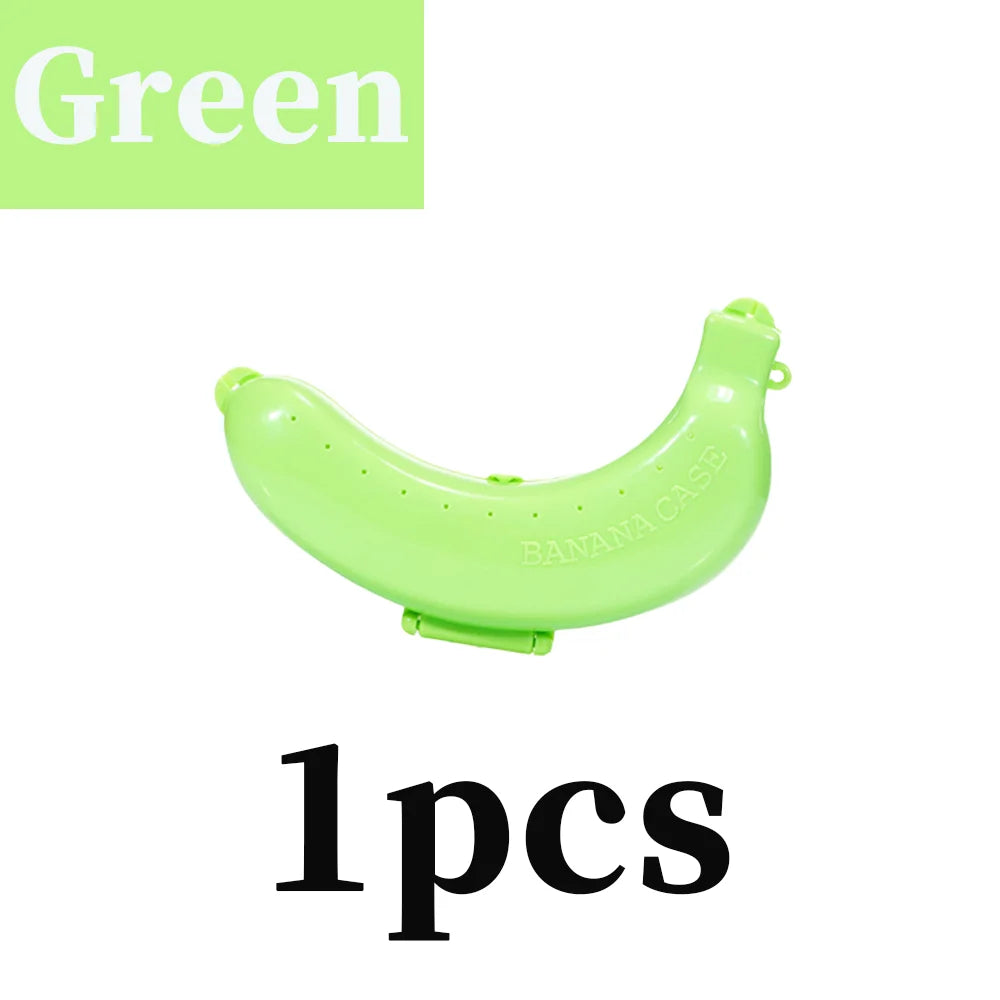 Portable Banana Saver Case - Protective Fruit Storage Container for Travel - 18