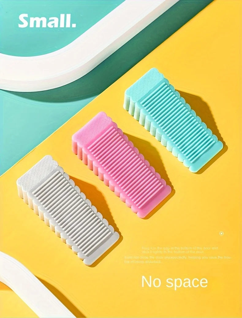 Silicone Door Stop Wedge Heavy Duty Non Slip Floor Protector Door Stopper