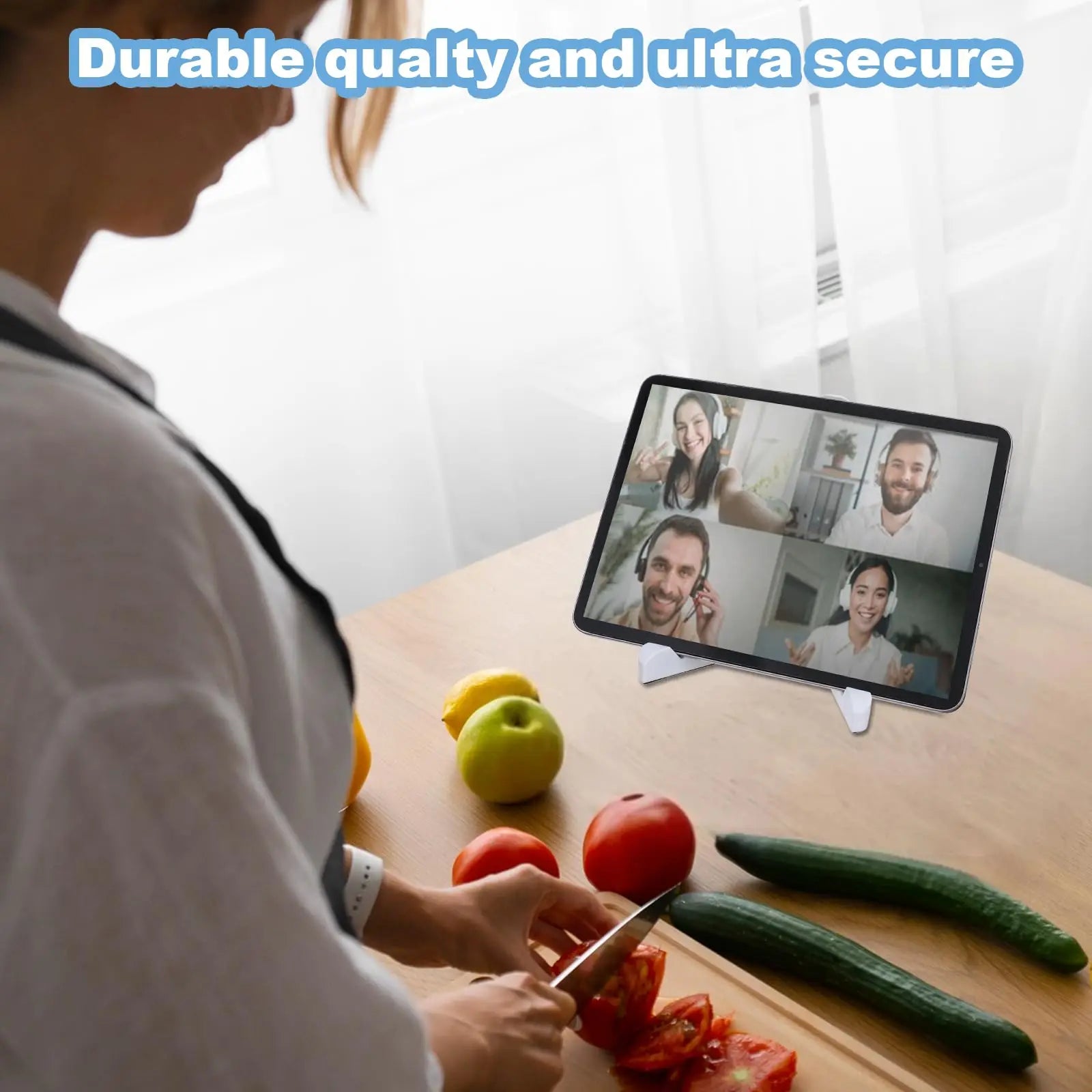 Universal Folding Tablet Stand Desktop Phone Holder Adjustable Mount - 7