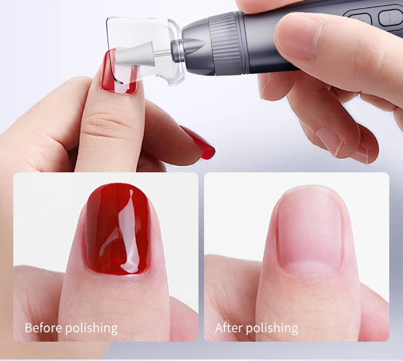 Electric Nail File Set Cordless Manicure Pedicure Drill Machine - 11