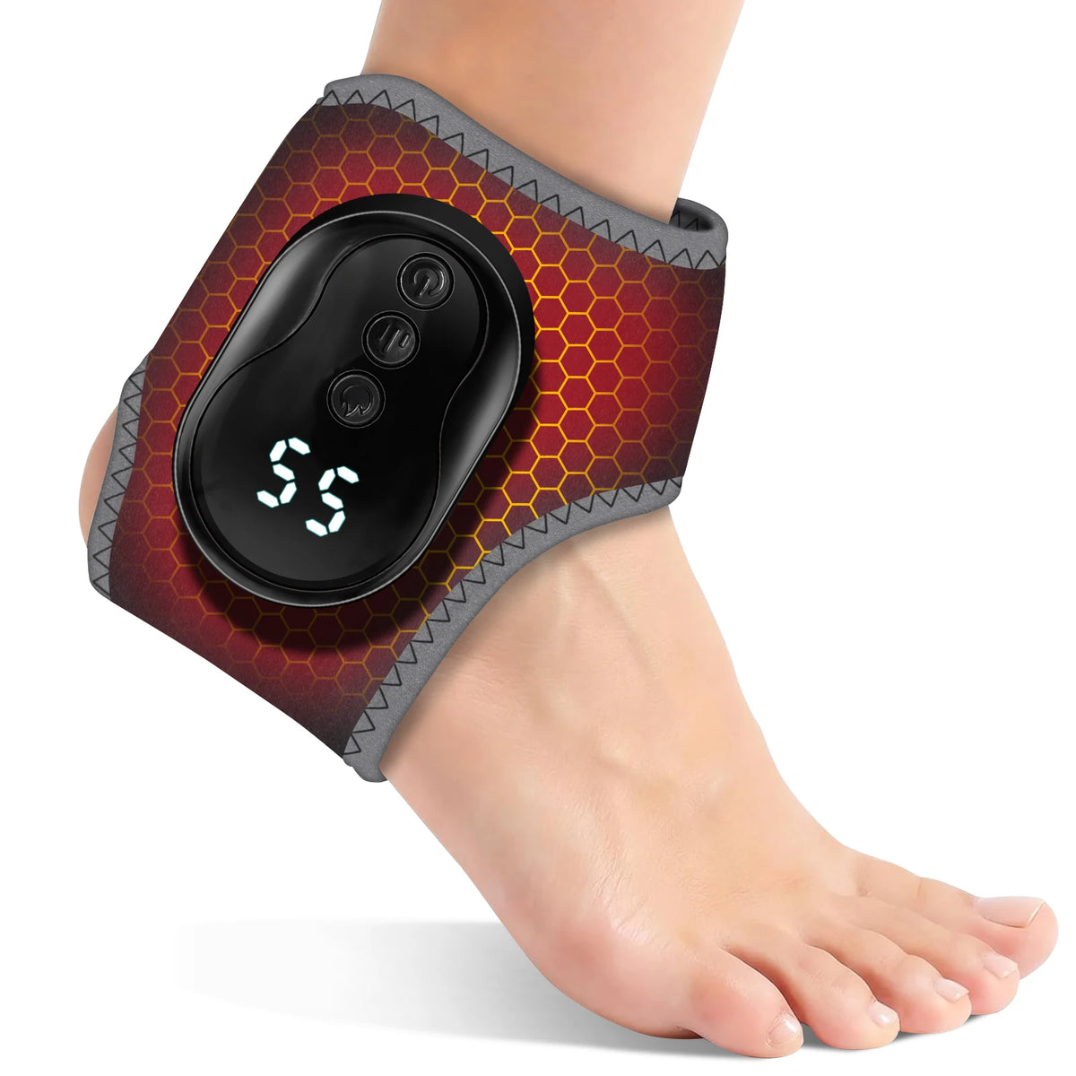 Cordless Wrist and Ankle Vibration Massager Support Belt