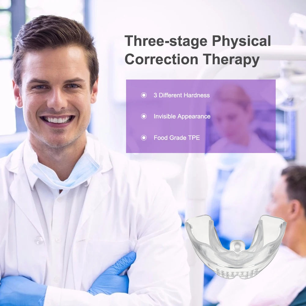 3 Stages Dental Braces Teeth Trainer Alignment Mouthpiece - 3