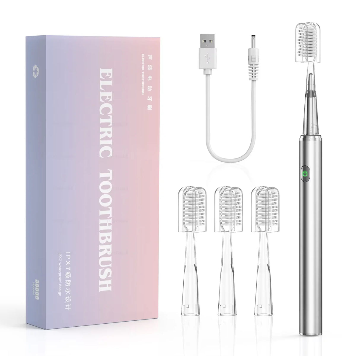 Electric Toothbrush Soft DuPont Bristle Acoustic Wave Tooth Brush
