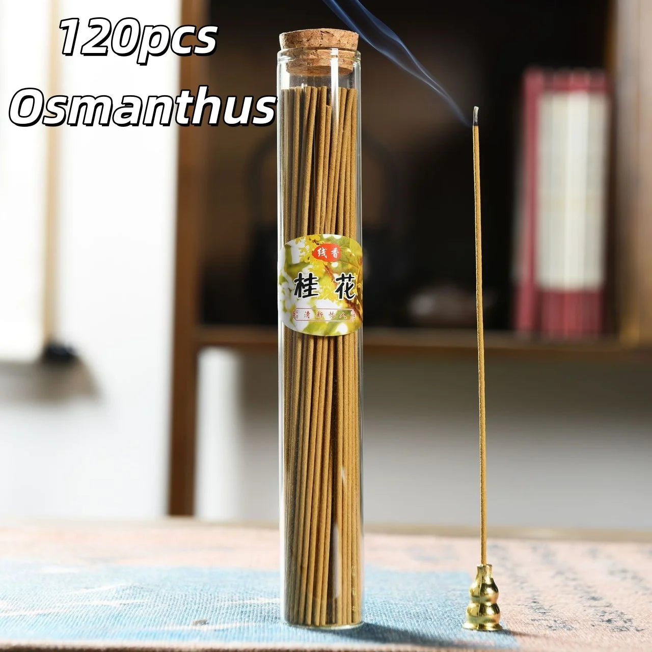 120pc Natural Incense Sticks Aromatherapy Air Freshener Fragrance Set - 21