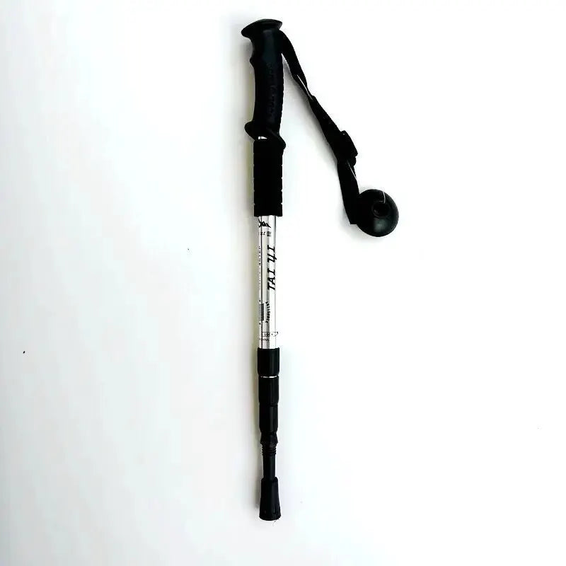Ultralight Foldable Hiking Trekking Pole Adjustable Mountaineering Stick - 10