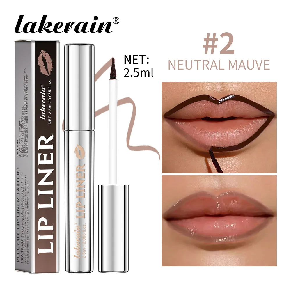 Peel Off Lip Liner Tattoo Stain Long Lasting Waterproof Lip Tint