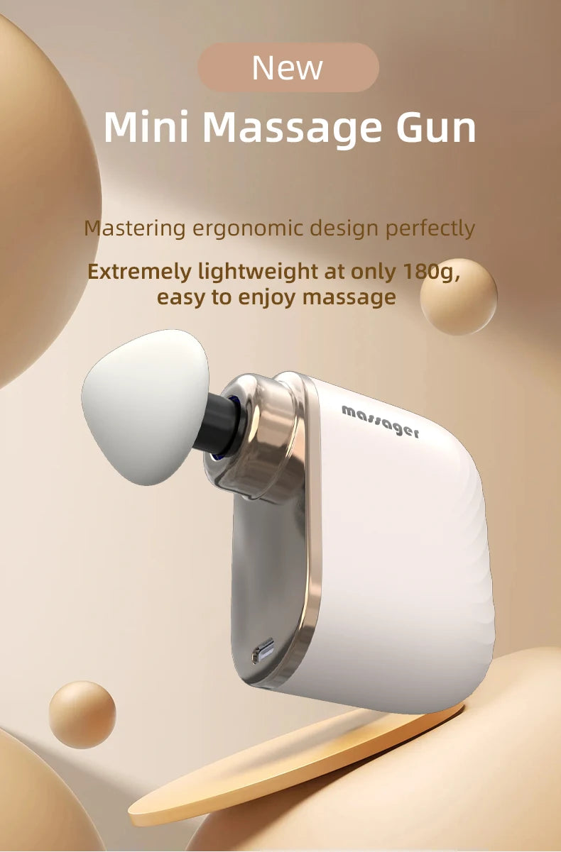 Mini Pocket Fascia Gun Portable Muscle Relaxation Massager - 9