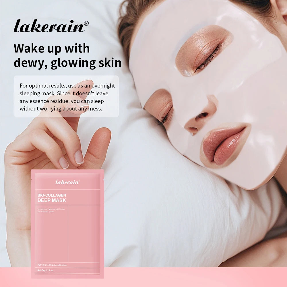 Bio Collagen Deep Hydrating Face Mask Pore Minimizing Overnight Mask