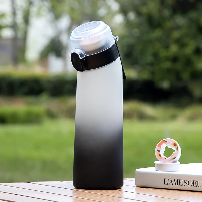 650ml Flavored Water Bottle with Scent Pods Sports Air Infuser Cup - 7