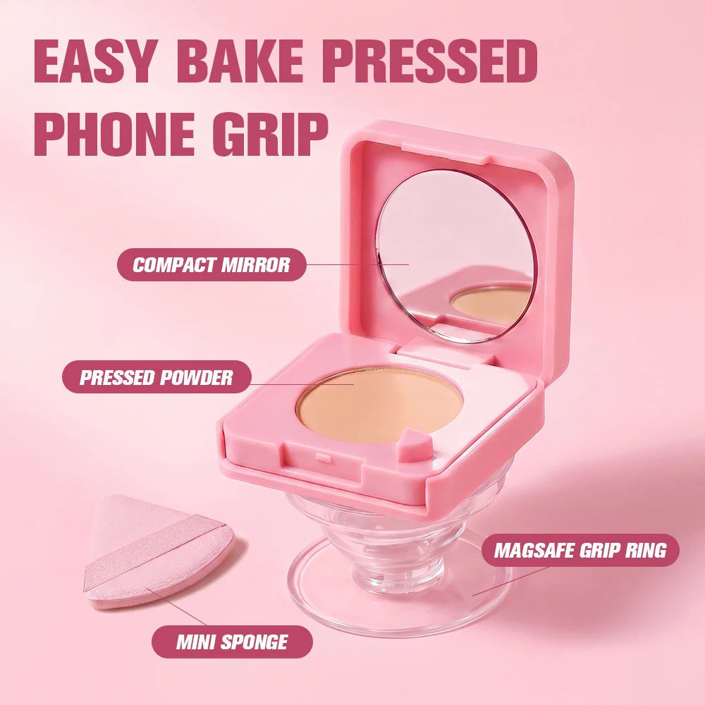 Lakerain Matte Foundation Stick and Pressed Setting Powder Kit - 21