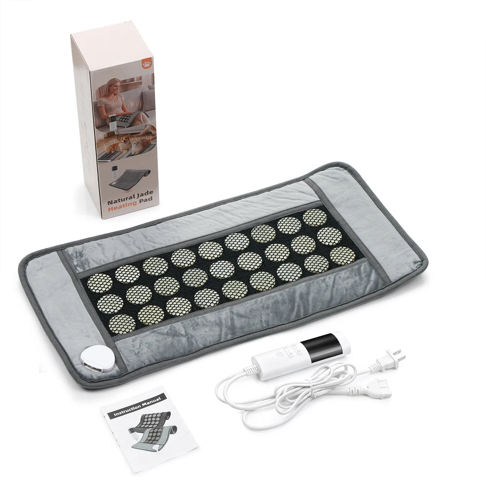 Electric Jade Stone Heating Pad Soft Warm Mat