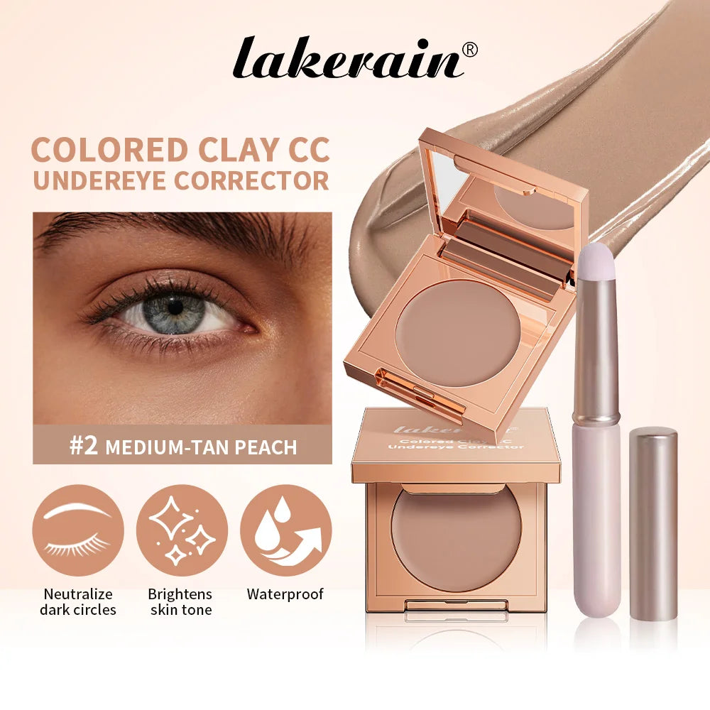 Cream Clay Under Eye Corrector Dark Circle Concealer Makeup - 23