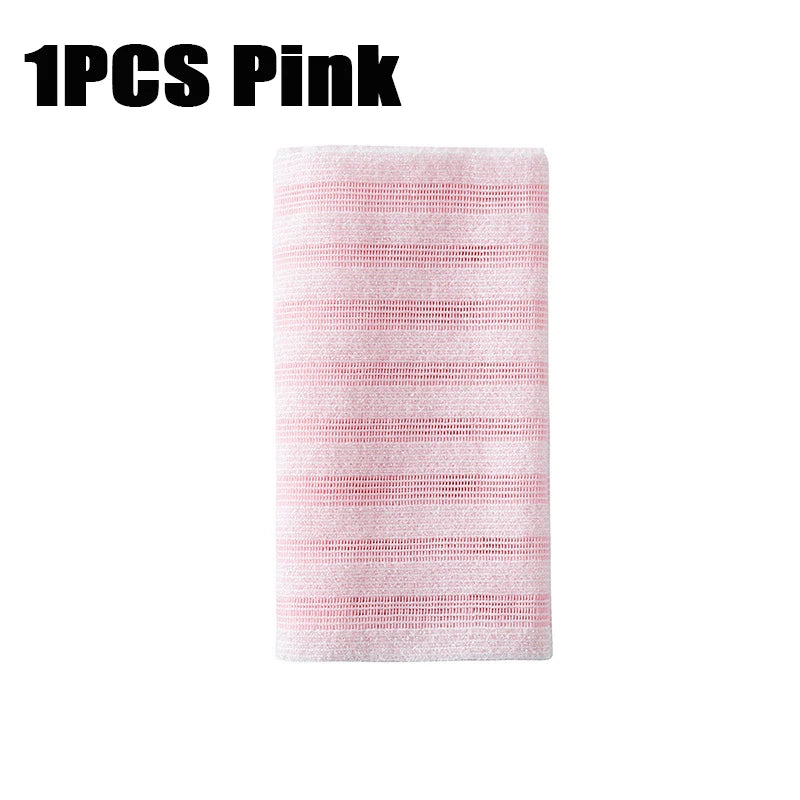Extra Long Exfoliating Shower Towel Body Scrubber Bath Washcloth 100cm - 17