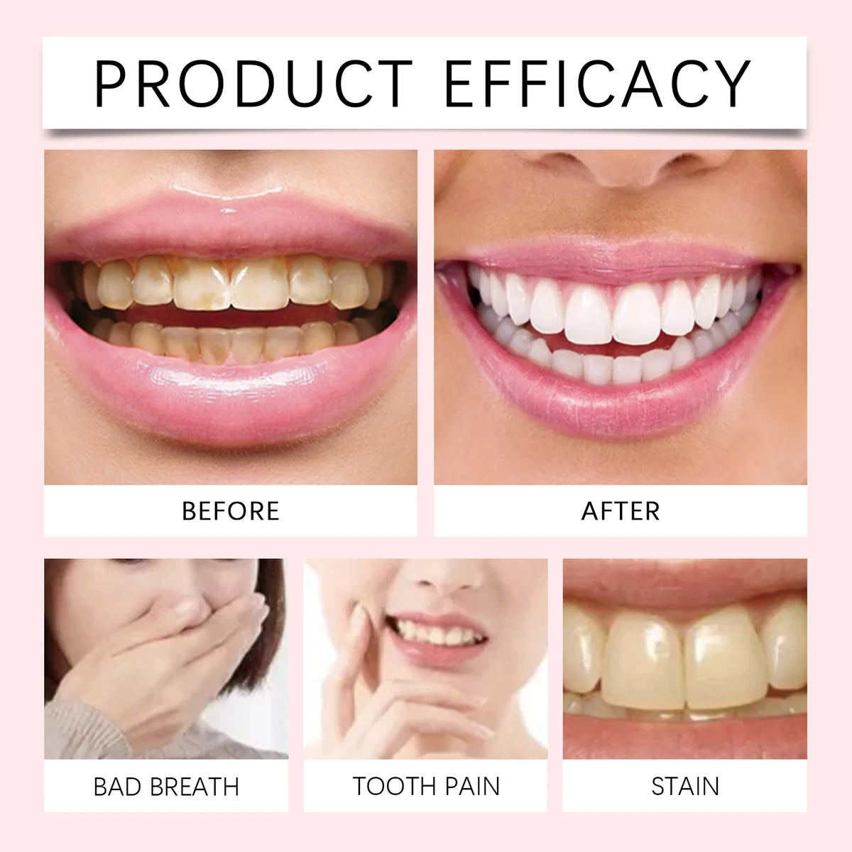 Oralhoe Teeth Whitening Toothpaste Repair Cavities Mint Fresh Breath