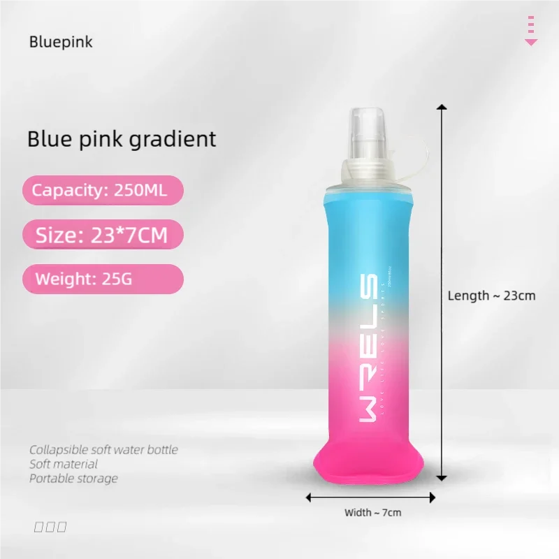 Collapsible Soft Flask Water Bottle TPU Running Hydration Pack