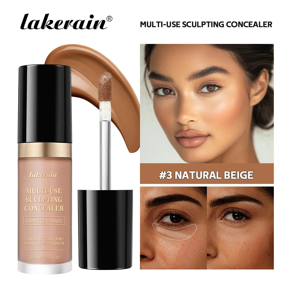 Lakerain Waterproof Concealer Matte High Coverage Liquid Foundation - 26