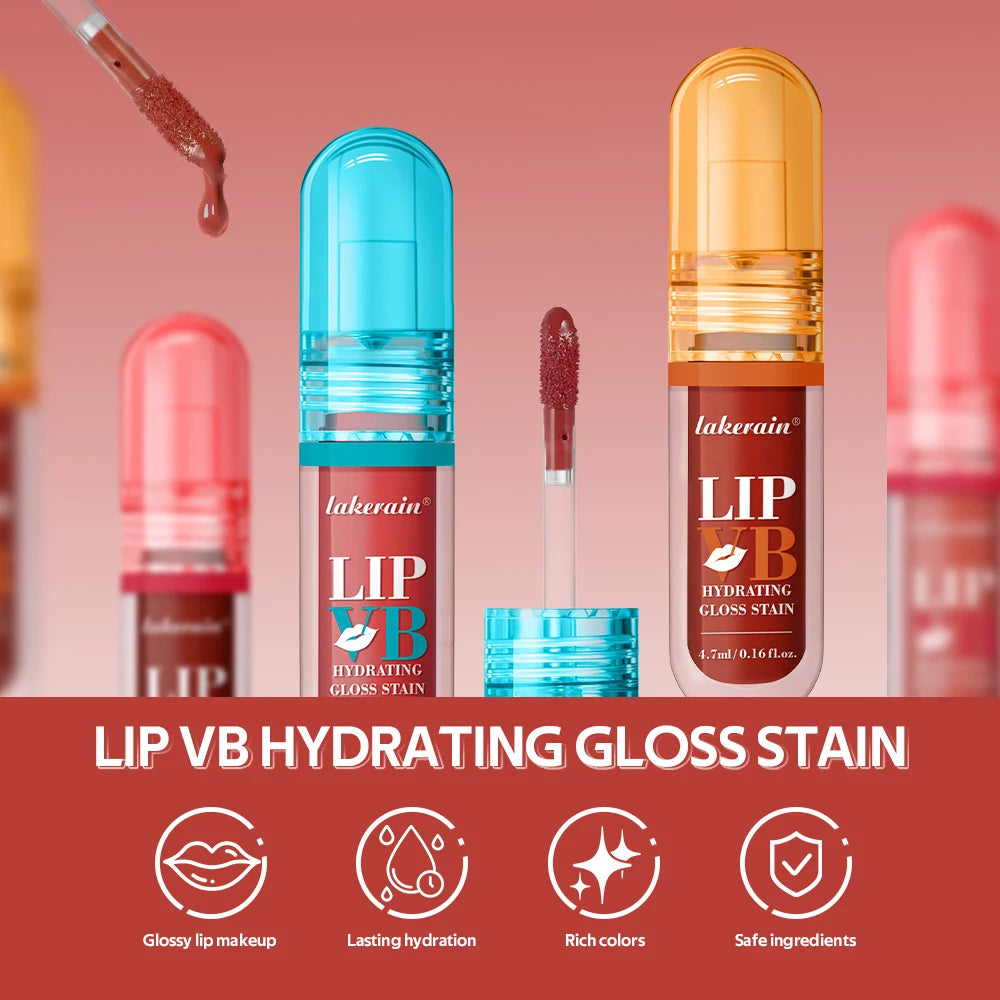 Lakerain Lip Stain Hydrating Gloss & Long Lasting Moisturizer