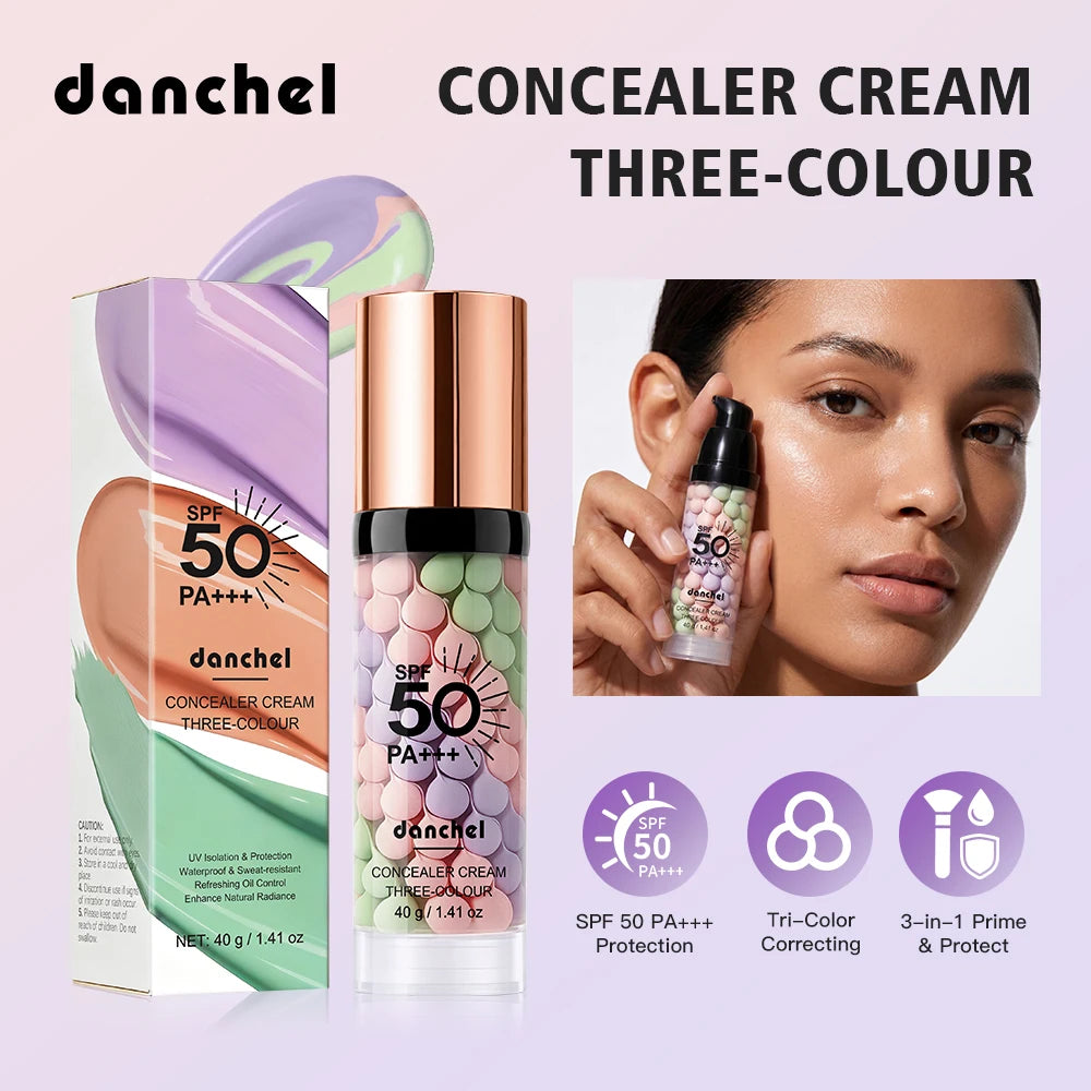 3-in-1 SPF 50 Color Correcting Primer & Makeup Base