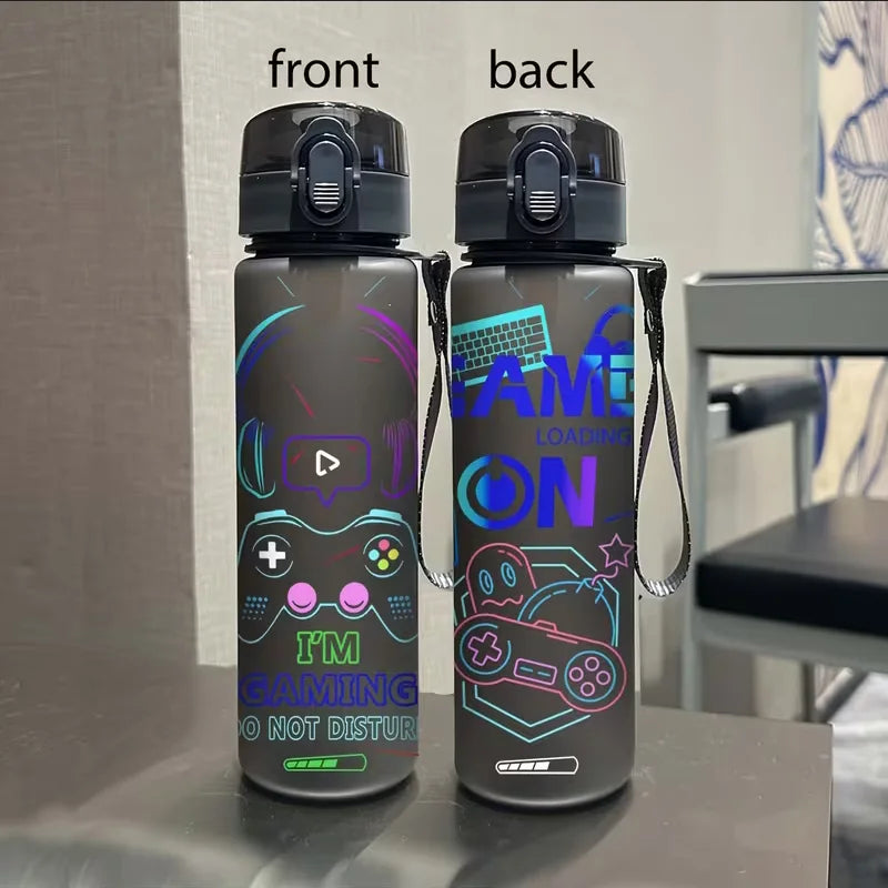 3D Printed Gaming Water Bottle Large Capacity Portable Sports Flask - 15