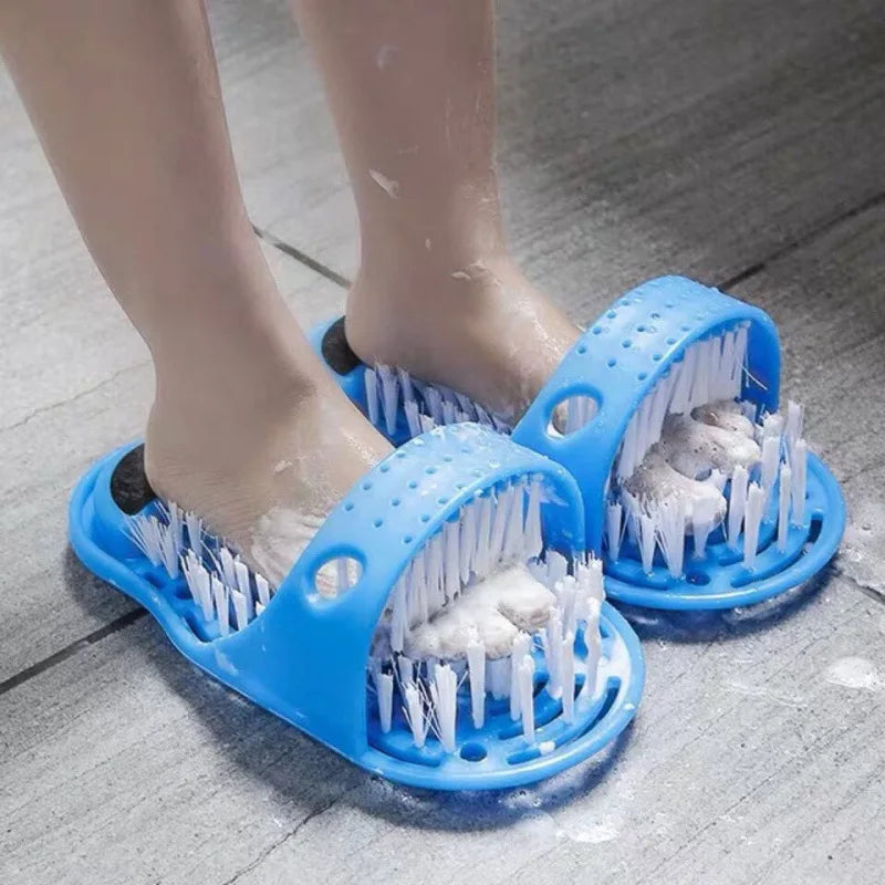Shower Foot Scrubber and Bath Brush Exfoliating Foot Cleaner - 10