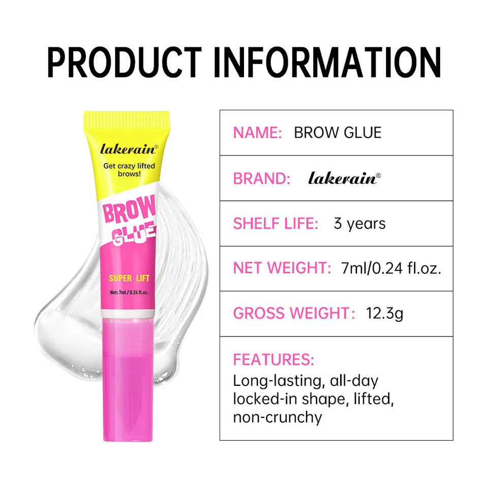 Brow Lamination Gel Super Lift Eyebrow Glue & Comb - 17