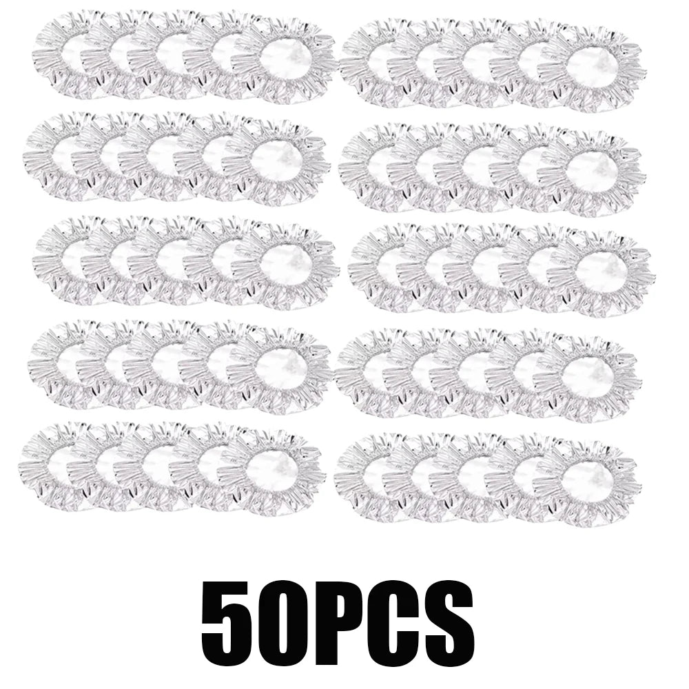 Reusable Aluminum Foil Bowl Covers Food Storage Wraps for Oven Picnic