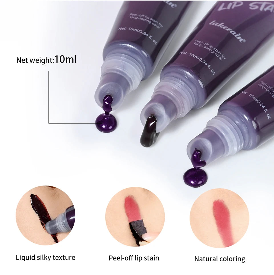 Peel Off Lip Stain Matte Tattoo Liquid Lipstick Waterproof Lip Gloss