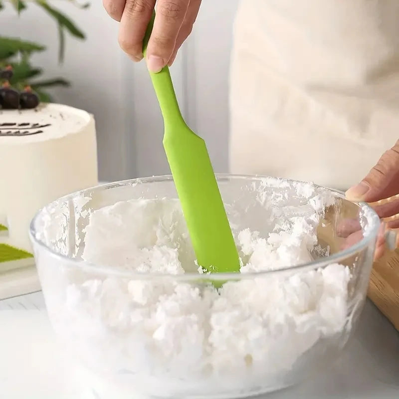 Silicone Spatula Heat Resistant Kitchen Baking Scraper Butter Spreader - 4