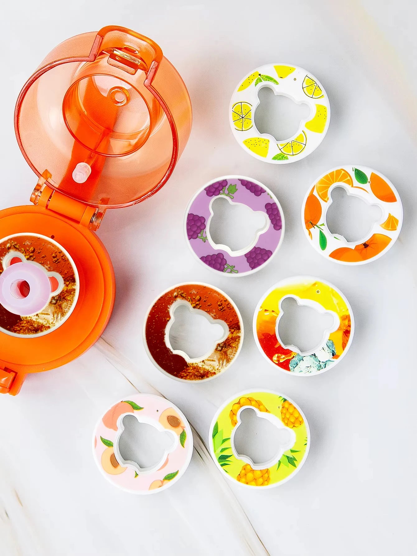 Bear Shape Scented Flavor Pods for Water Bottle Sugar Free Fragrance - 1
