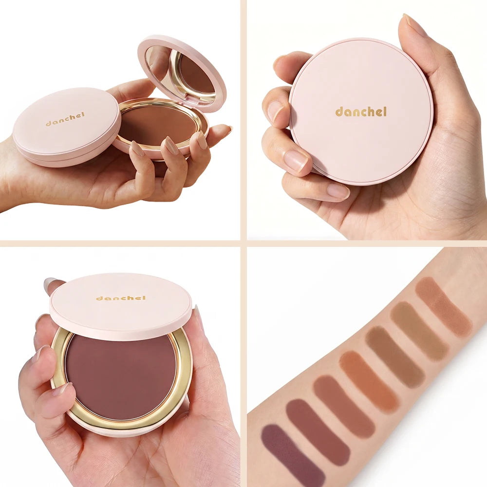 Warm Radiance Soft Matte Bronzer Powder Contour Makeup - 5