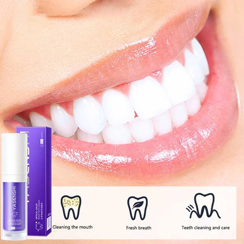 Whitening Toothpaste Fresh Teeth Oral Hygiene Deep Cleaning