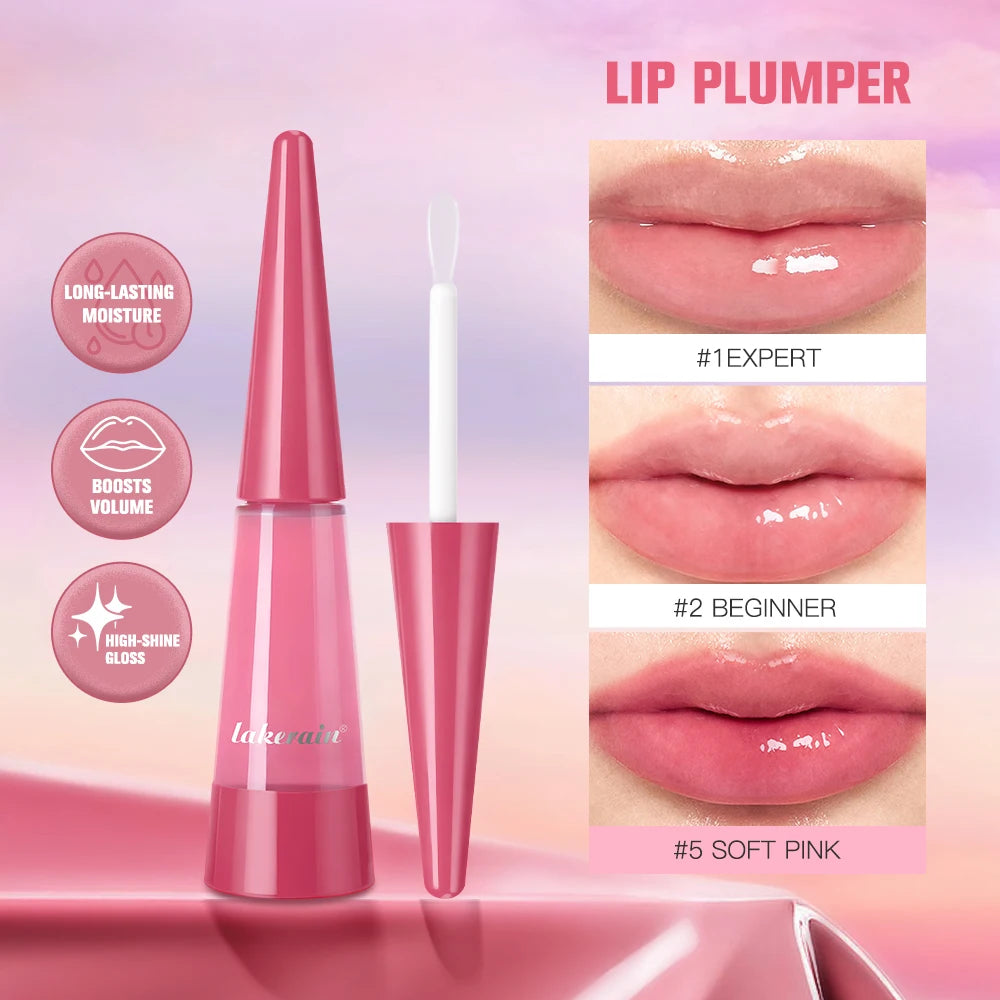 Korean Lip Plumper Oil Hydrating Gloss Balm - 3