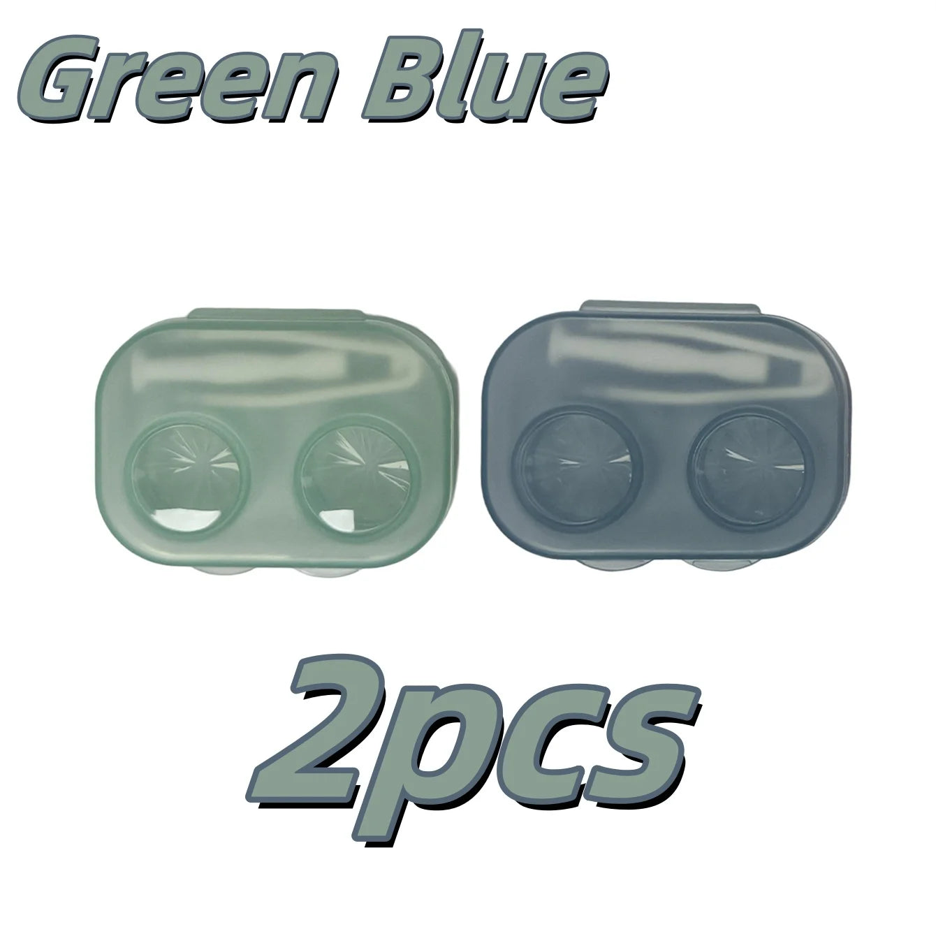 Portable Contact Lens Case Set Travel Storage Box with Tweezer Tool - 21