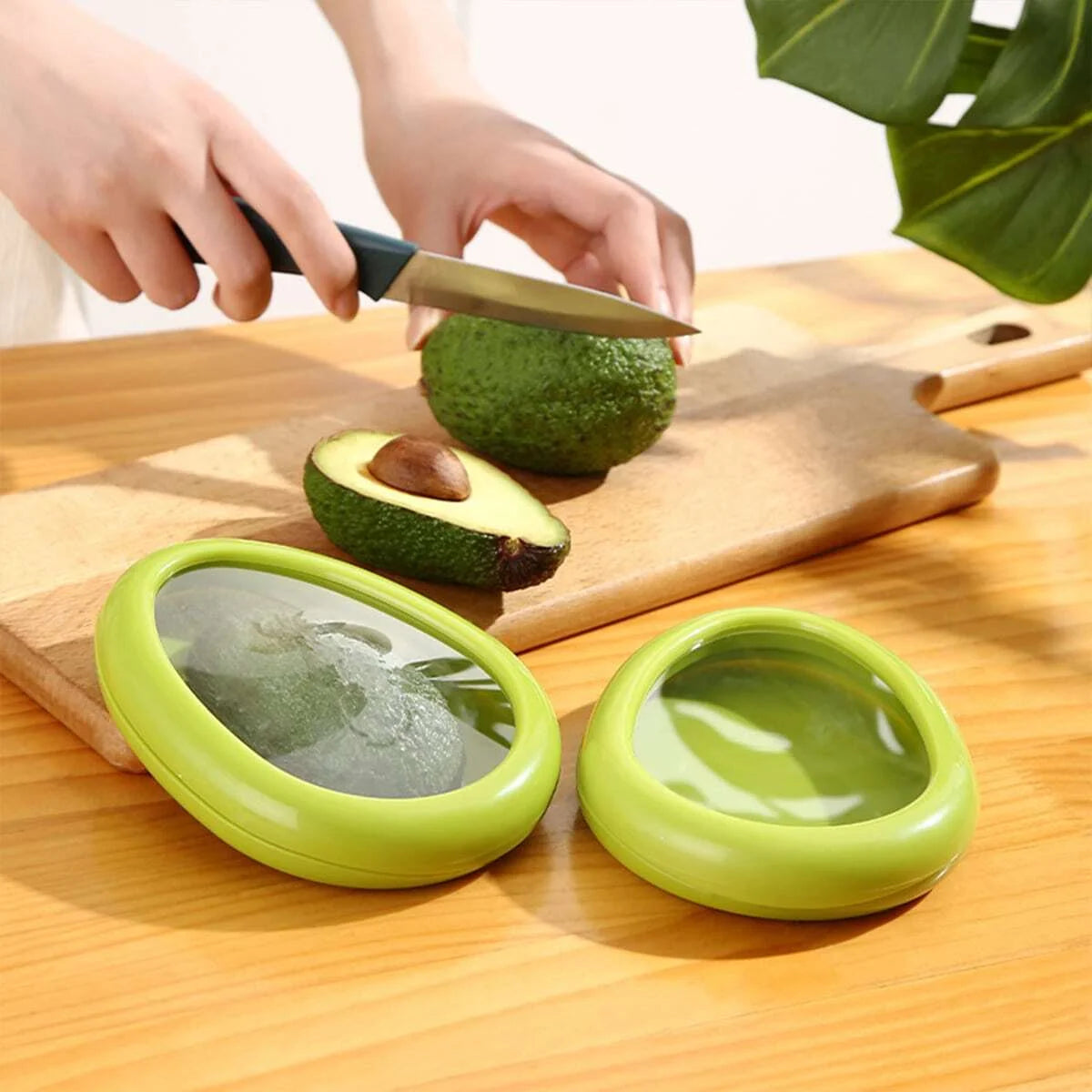 Silicone Food Huggers and Fruit Vegetable Preservation Storage Set - 8