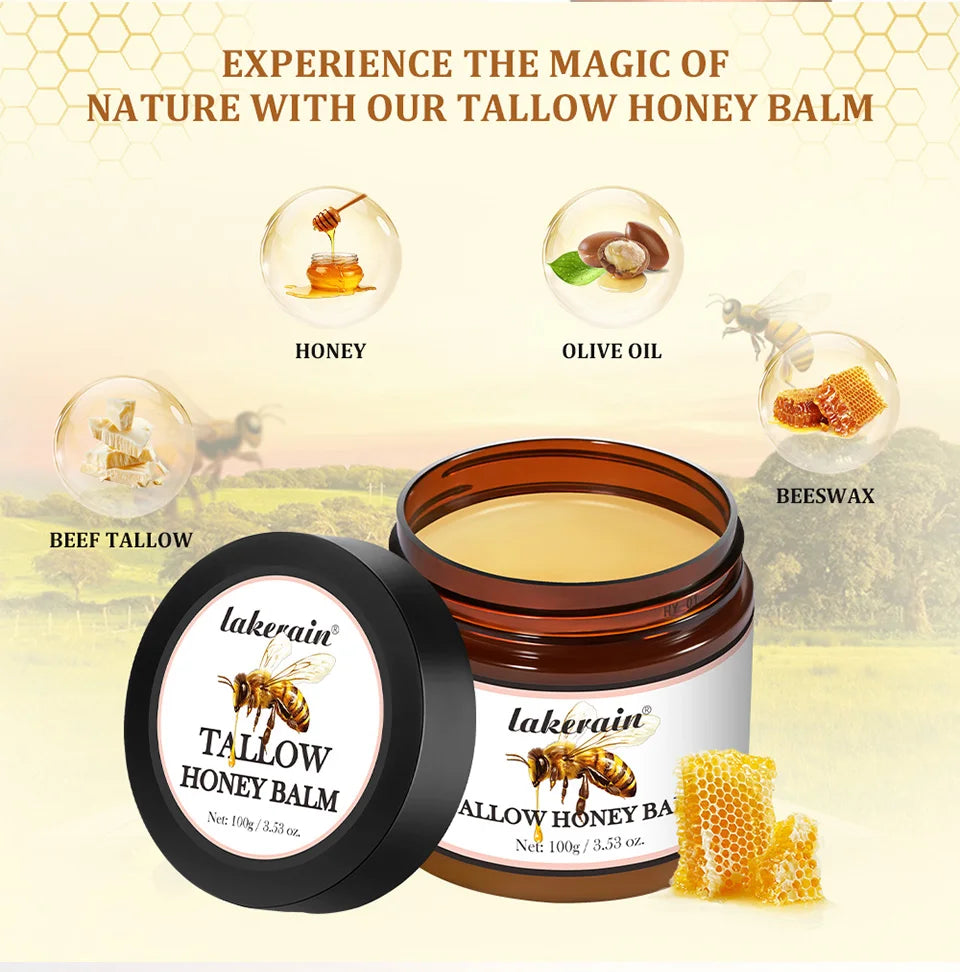 Whipped Beef Tallow and Honey Balm Face Cream - 13