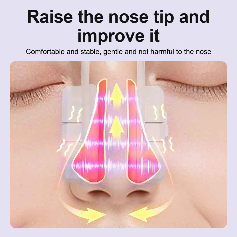 EMS Nose Shaper Sculpting Massager Clip Lift Up Beauty Tool - 4